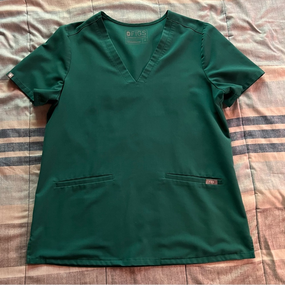 FIGS scrub set HUNTER GREEN